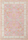 Momeni Anatolia ANA-8 Pink Area Rug 6'6" x 9'